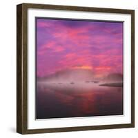 Lake Ullswater Atr Dawn-Adrian Campfield-Framed Giclee Print