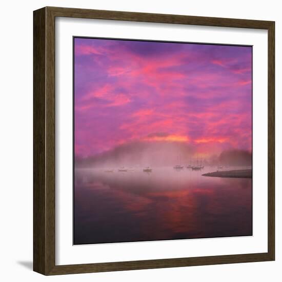 Lake Ullswater Atr Dawn-Adrian Campfield-Framed Giclee Print