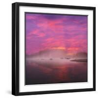 Lake Ullswater Atr Dawn-Adrian Campfield-Framed Giclee Print