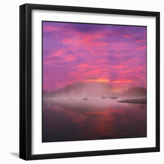 Lake Ullswater Atr Dawn-Adrian Campfield-Framed Giclee Print