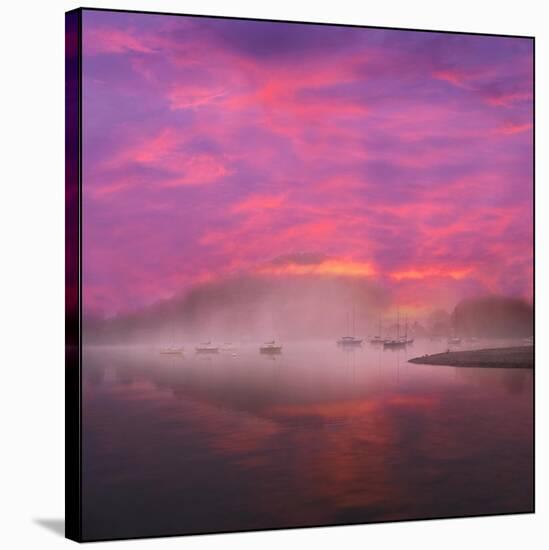 Lake Ullswater Atr Dawn-Adrian Campfield-Stretched Canvas