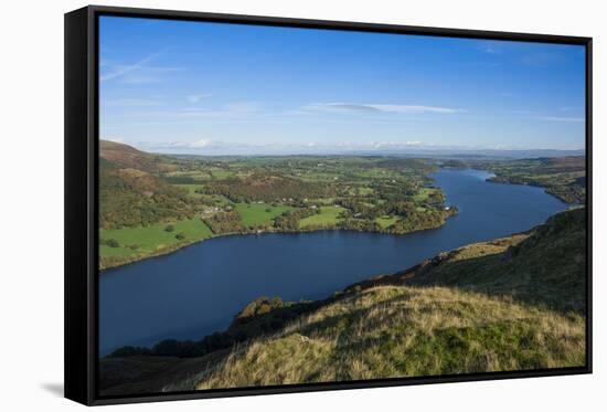 Lake Ullswater from Hallin Fell-James Emmerson-Framed Stretched Canvas