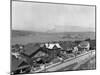 Lake Union from Capitol Hill after snow Photograph - Seattle, WA-Lantern Press-Mounted Art Print