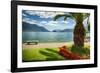 Lake View From Menaggio-George Oze-Framed Photographic Print
