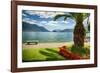 Lake View From Menaggio-George Oze-Framed Photographic Print