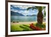 Lake View From Menaggio-George Oze-Framed Photographic Print