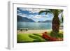 Lake View From Menaggio-George Oze-Framed Photographic Print