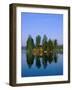 Lake View, House on Island, Sormland, Sweden-Steve Vidler-Framed Photographic Print