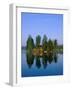 Lake View, House on Island, Sormland, Sweden-Steve Vidler-Framed Photographic Print