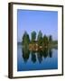 Lake View, House on Island, Sormland, Sweden-Steve Vidler-Framed Photographic Print