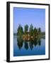 Lake View, House on Island, Sormland, Sweden-Steve Vidler-Framed Photographic Print