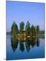 Lake View, House on Island, Sormland, Sweden-Steve Vidler-Mounted Photographic Print