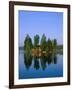 Lake View, House on Island, Sormland, Sweden-Steve Vidler-Framed Photographic Print