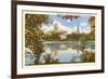 Lake View, Notre Dame, Indiana-null-Framed Art Print