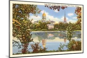 Lake View, Notre Dame, Indiana-null-Mounted Art Print