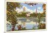 Lake View, Notre Dame, Indiana-null-Mounted Premium Giclee Print