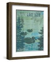 Lake View-Bee Sturgis-Framed Art Print