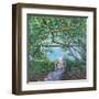 Lake View-Julie DeRice-Framed Art Print