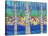 Lake View-Carla Bank-Stretched Canvas
