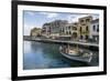 Lake Voulismeni, Agios Nikolaos, Crete, Greek Islands, Greece-Michael Runkel-Framed Photographic Print