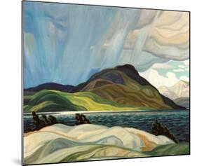 Lake Wabagishik-Franklin Carmichael-Mounted Art Print