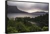 Lake Waikaremoana, Te Urewera, Eastland, North Island, New Zealand, Pacific-Matthew Williams-Ellis-Framed Stretched Canvas