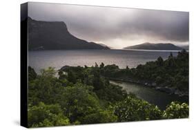 Lake Waikaremoana, Te Urewera, Eastland, North Island, New Zealand, Pacific-Matthew Williams-Ellis-Stretched Canvas