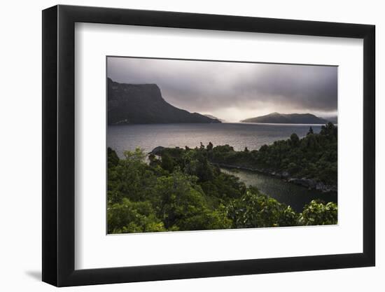 Lake Waikaremoana, Te Urewera, Eastland, North Island, New Zealand, Pacific-Matthew Williams-Ellis-Framed Photographic Print