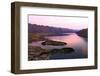 Lake Wakaitipu at Queentowns at Dusk-vichie81-Framed Photographic Print