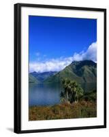 Lake Wakatipu and Mount Hector-Leslie Richard Jacobs-Framed Photographic Print