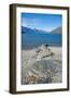 Lake Wakatipu at Queenstown, Otago, South Island, New Zealand, Pacific-Matthew Williams-Ellis-Framed Photographic Print