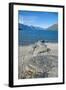 Lake Wakatipu at Queenstown, Otago, South Island, New Zealand, Pacific-Matthew Williams-Ellis-Framed Photographic Print