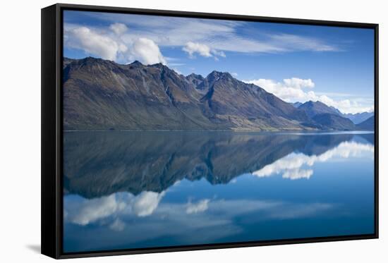 Lake Wakatipu Near Glenorchy in New Zealand's South Island-Sergio Ballivian-Framed Stretched Canvas