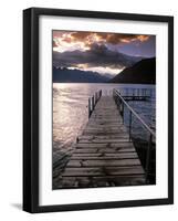 Lake Wakatipu, Queenstown, South Island, New Zealand-Doug Pearson-Framed Photographic Print