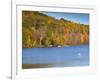 Lake Waramaug, Connecticut, New England, United States of America, North America-Alan Copson-Framed Photographic Print