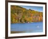 Lake Waramaug, Connecticut, New England, United States of America, North America-Alan Copson-Framed Photographic Print