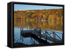 Lake Waramaug, Connecticut, New England, USA-Demetrio Carrasco-Framed Stretched Canvas