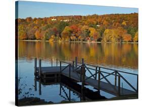 Lake Waramaug, Connecticut, New England, USA-Demetrio Carrasco-Stretched Canvas