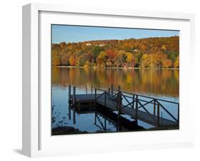 Lake Waramaug, Connecticut, New England, USA-Demetrio Carrasco-Framed Photographic Print