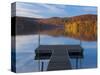 Lake Waramaug, Connecticut, New England, USA-Demetrio Carrasco-Stretched Canvas