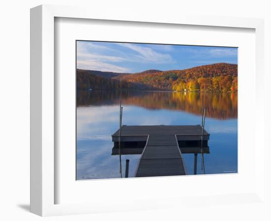 Lake Waramaug, Connecticut, New England, USA-Demetrio Carrasco-Framed Photographic Print