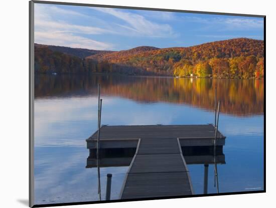 Lake Waramaug, Connecticut, New England, USA-Demetrio Carrasco-Mounted Photographic Print