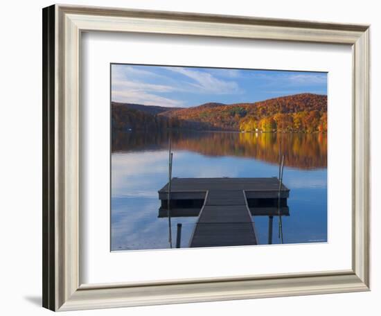 Lake Waramaug, Connecticut, New England, USA-Demetrio Carrasco-Framed Photographic Print