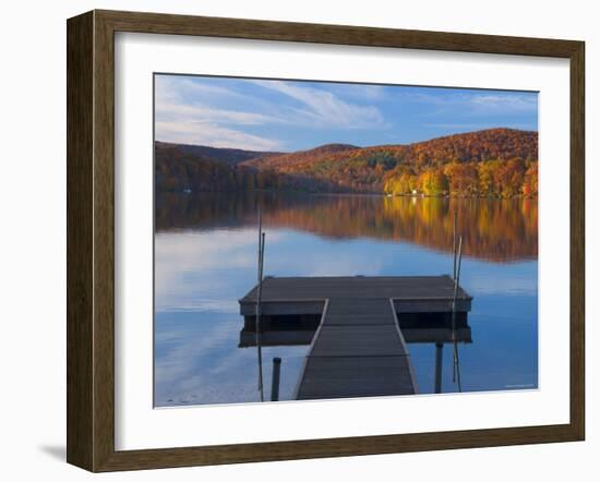 Lake Waramaug, Connecticut, New England, USA-Demetrio Carrasco-Framed Photographic Print