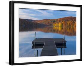 Lake Waramaug, Connecticut, New England, USA-Demetrio Carrasco-Framed Photographic Print