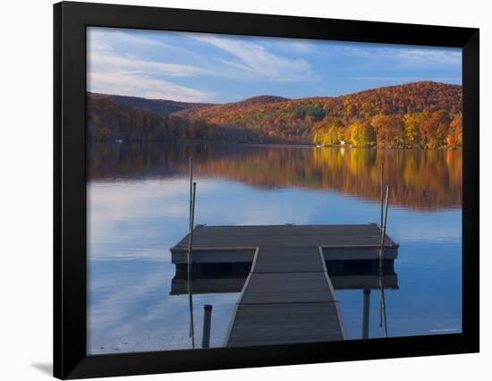 Lake Waramaug, Connecticut, New England, USA-Demetrio Carrasco-Framed Photographic Print