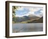 Lake Wastwater with Scafell Pike 3210Ft, and Scafell 3161Ft, Wasdale Valley, Cumbria-James Emmerson-Framed Photographic Print