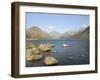 Lake Wastwater with Yewbarrow, Great Gable, Lingmell, Lake District National Park-James Emmerson-Framed Photographic Print