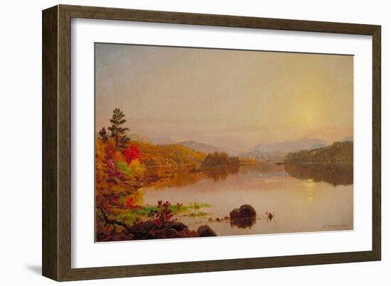 Lake Wawayanda, 1876-Jasper Francis Cropsey-Framed Giclee Print