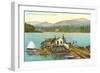 Lake Whatcom, Bellingham, Washington-null-Framed Art Print